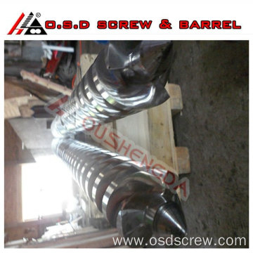 Double screw and barrel for Cincinnati Battenfeld extruder